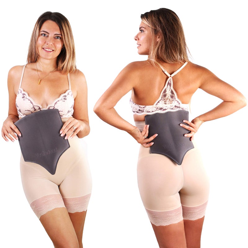 YESINDEED Lipo Lumbar Molder Foam Board Provides Abdominal Compression, Support, & Comfort Post Liposuction or BBL Surgery â€“ Soft Faja Board Minimizes Swelling & Prevents Fluid Retention Without Marking Skin - Image 1
